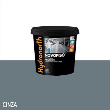 Imagem de Tinta Acrílica Novopiso 900 ML Hydronorth - Cores, Cinza