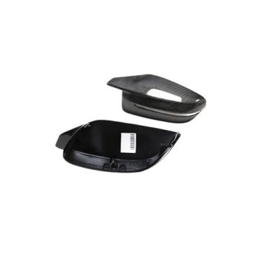 Imagem de M2 m3 m4 compatível com bmw g87 g80 g81 g82 g83 capa de espelho de fibra de carbono substituição tampas de visão traseira da porta lateral lhd rhd(Fit LHD car only)