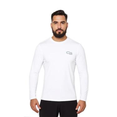 Imagem de CAMISA SEGUNDA PELE BRANCA UNISSEX (MANGA LONGA)-Masculino