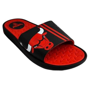 Imagem de Chinelo Masculino Slide NBA Rider - Vermelho e Preto - 29-Masculino