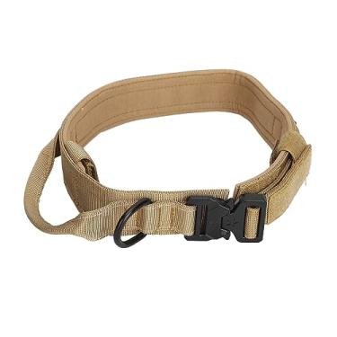 Imagem de SIWOTED Coleira de cachorro ajustável com fivelas de metal Coleira de treinamento para animais de estimação com fivela de anel D para cães pequenos, médios e grandes (eu)