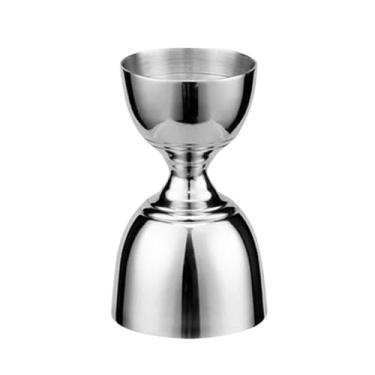 Imagem de Bar Bell Jigger Jigger Cocktail Jigger Aço Inoxidável Comercial 56.7 g / 28.3 g Meauring Jigger Bar Ferramentas Bar Acessórios (Tipo a)