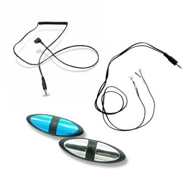 Imagem de Sensor Hand Grip Com Fio Kit Completo Bicicleta Spinning Ergometrica A