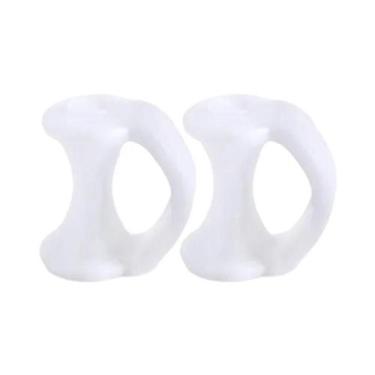 Imagem de Separador De Dedos De Silicone (2 Peças) - Corretor Ortopédico De Joan