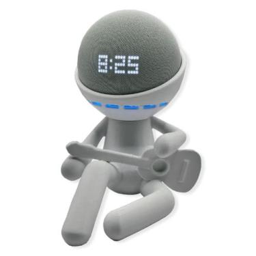 Imagem de Suporte Alexa Echo Dot - Robert Violão Amazon - 3D Think BR, Branco