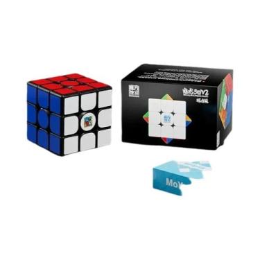 Imagem de Cubo Mágico Magnético 3x3 Meilong 3M V2 Lite Padrão UV, Brinquedo De Q