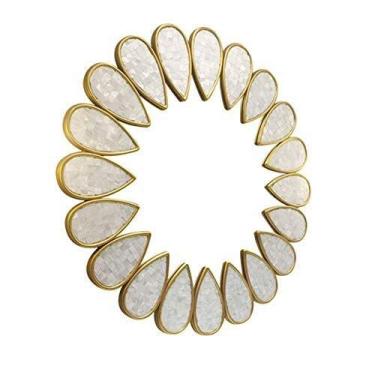 Imagem de Espelho de maquiagem europeu para banheiro espelho de decoração de arte espelho de molho espelho de banheiro espelho de parede pendurado na parede