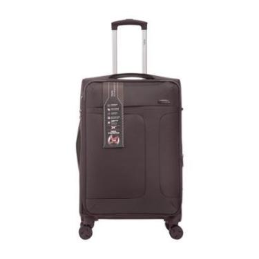 Imagem de Mala Média Super Expansível Zíper Antifurto Rodas 360°-Unissex