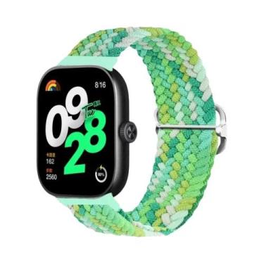 Imagem de Pulseira De Nylon Respirável Para Xiaomi Redmi Watch 4 5 Mi Band 8 pro
