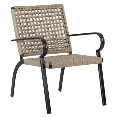 Imagem de Poltrona Corda Náutica Porto Rico Alumínio, Jardim Rami