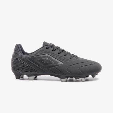 Imagem de Chuteira Campo Umbro Attak III Preto - Masculino-Masculino
