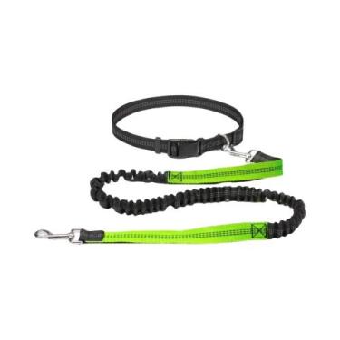 Imagem de Coleira Ajustável Para Cães Com Cinto De Cintura E Alça Peitoral Para 