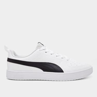 Imagem de Tênis Puma Rickie Bdp Masculino, Off white, Preto, 39