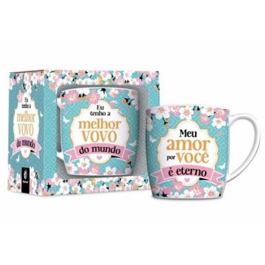Imagem de Caneca em Porcelana Urban 360ml - Melhor Vovó - BrasFoot