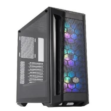 Imagem de Gabinete Masterbox Mid Tower, com 3 Fans De Led Argb, Preto - Mcb-B511d-Kgnn-Rga - MB511