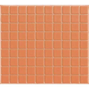 Imagem de Pastilha Vidro Cristal 001 Laranja 2,5X2,5 cm Linea Vitral