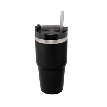 Imagem de Copo Térmico Wolff SlimTerm Dupla Parede Preto 590ml