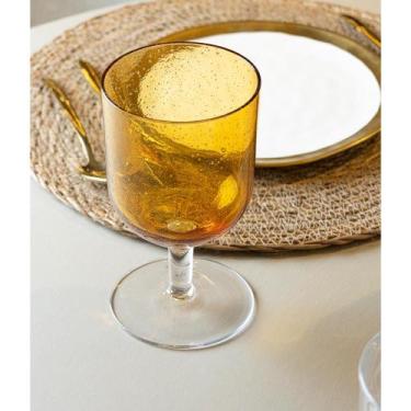 Imagem de 2 Taças Boreal 400ml Wolff Âmbar Vidro