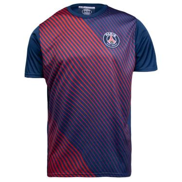 Imagem de Camiseta Masculina Balboa PSG Marinho/Vermelho-Masculino