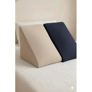 Imagem de Capa de travesseiro ortobom/kit com 2 unidades - Freitas Modas, BEGE/A