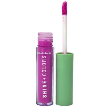 Imagem de Blush, Sombra e Batom Liquido 3 em 1 Love Rose Shine Colors Abelha Rai