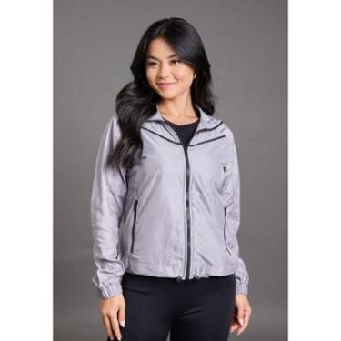 Imagem de Jaqueta Corta Vento Feminina Lisa Color com Detalhe Cor:;Tamanho:M;Idade:Adulto;Genero:Feminino-Feminino