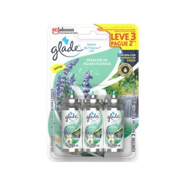 Imagem de Refil Odorizador Glade Águas Florais Toque de Frescor 12ml