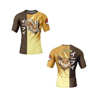 Imagem de Conjunto De Cosplay Masculino Eevee Pokemon, Camiseta De Ginástica, Sh