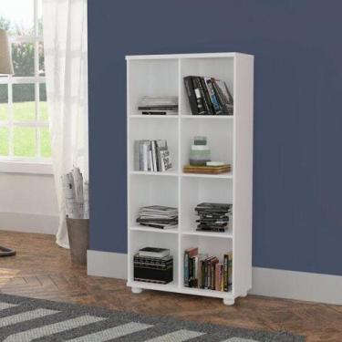 Imagem de Estante para Livros com 8 Nichos 153cmx74cm YesCasa