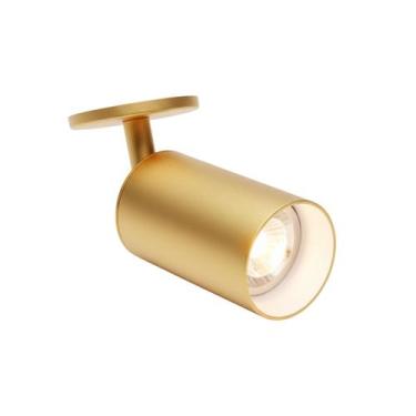 Imagem de Spot tubo sobrepor mr11 dourado - DITAL ILUMINAO