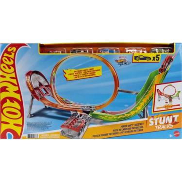 Imagem de Hot Wheels Action Turbo Looping c/ 5 Carros - Mattel