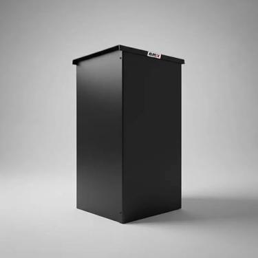 Imagem de Capa Rígida (Gabinete) Para Botijão De Gás - AMx (Preto)