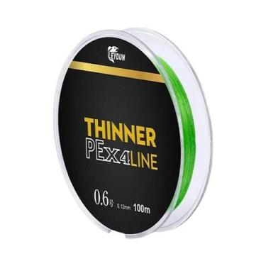 Imagem de Conjunto De Linha De Pesca Trançada PE De 4 Fios 100m 150m Leydun Micr