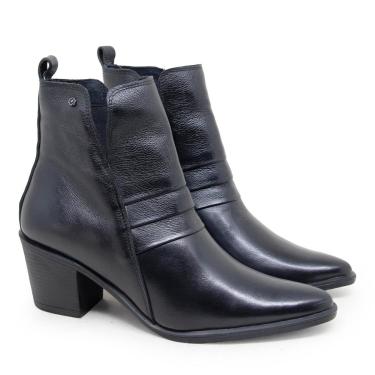 Imagem de Bota Feminina Estilosa Macia Perlatto em Couro Tamanho: 34;Cor:;Gênero:Feminino-Feminino