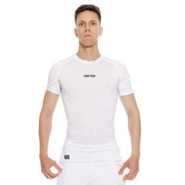Imagem de Camiseta United performance de compressão térmica Manga Curta Proteção Solar UV 50+-Masculino