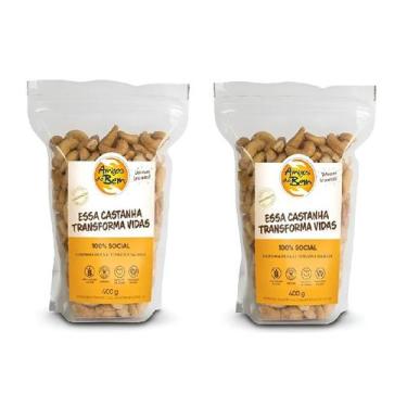 Imagem de Combo com 2 Castanha de Caju 400g Amigos Do Bem