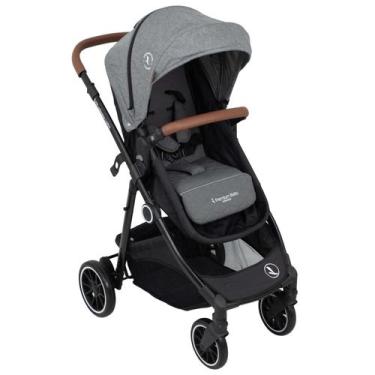 Imagem de Carrinho De Bebê Travel System Premium Baby TS Aria Cinza Black Com Ba