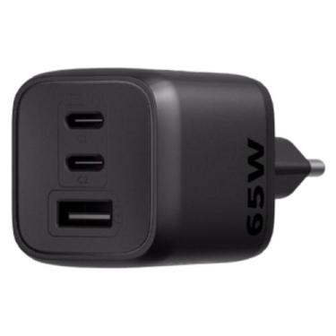 Imagem de Carregador USB EC 21 Power 65W GAN Intelbras - 4820190 Preto Bivolt