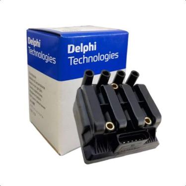 Imagem de Bobina Ignição vw Gol Voyage Saveiro g5 Golf Bora New Beatle 6 Pinos D