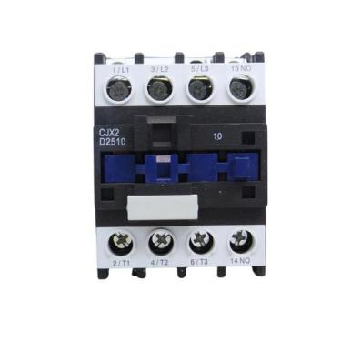Imagem de Contator Tripolar CJX2 2510 25A 3p + 1NA 24V - HS Automação