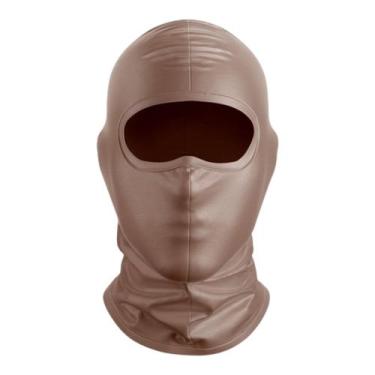 Imagem de Balaclava Touca Ninja Motoqueiro Anti Calor Proteção UV Camuflada Exér