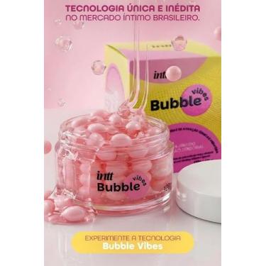 Imagem de Gel Deslizante Bubble Vibes Intt - Tripla Ação com Aroma de Chiclete -