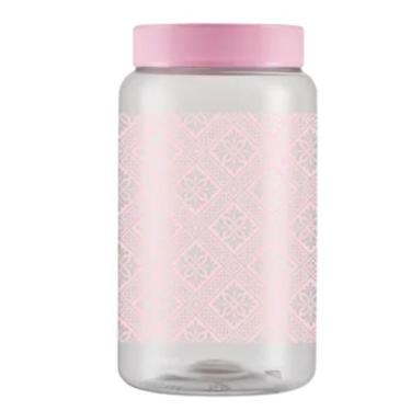 Imagem de Pote Plástico Mantimentos Organizador Multiuso Estampa Persa 1450ml - 