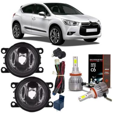 Imagem de Kit milha citroen ds4 2012 13 14 15 2016 e super led 2d - BIBAS