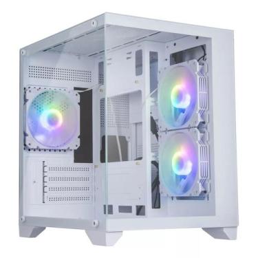 Imagem de Computador Gamer Aquario Branco I5, 240gb 16gb Ram - Maxxtro