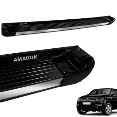 Imagem de Estribo Lateral Amarok CD 2010 a 2021 Preto Mystic Personalizado - Gtn