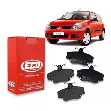 Imagem de Jogo de pastilhas de freio, renault clio, logan, megane, r19, sandero,