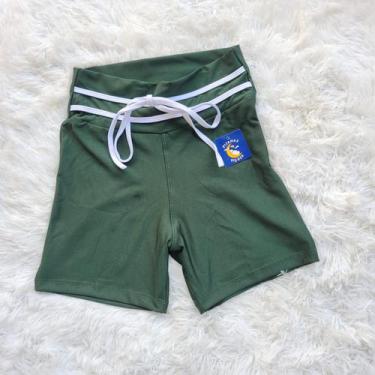 Imagem de Short Meia Coxa Com Viés Bermuda Fitness Academia Feminino - PIJAMAS V