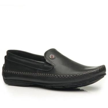Imagem de Mocassim Masculino Pegada Sapatilha Preto Ultraleve