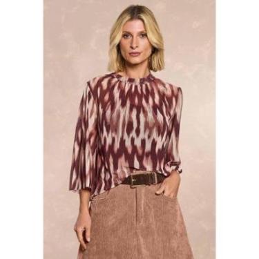 Imagem de BLUSA DE MANGAS 3/4 TULE DOCE TRAMA FEMININA REF:106464-Feminino